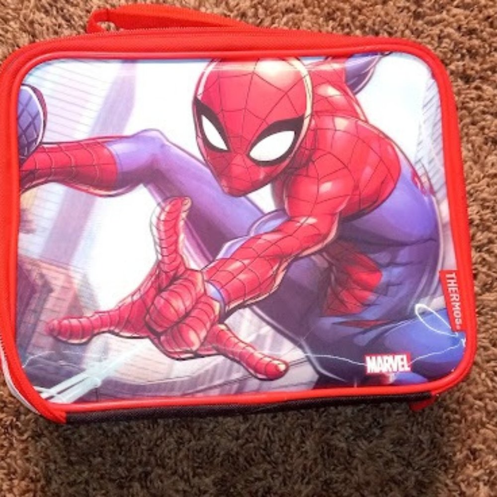 Thermos brand spiderman lunch box
